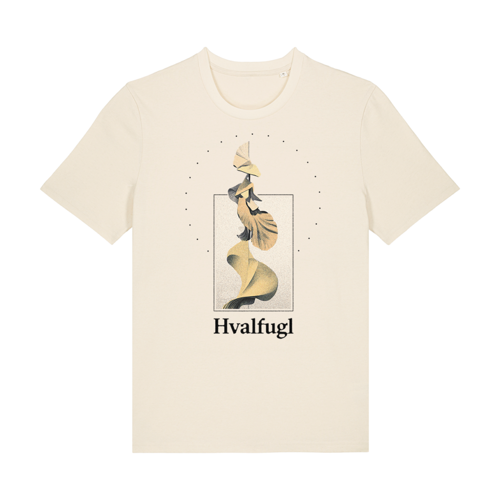 Bag-Vore-Oejne-Tee-Natural-Raw-Front-1.png Hvalfugl T-Shirt